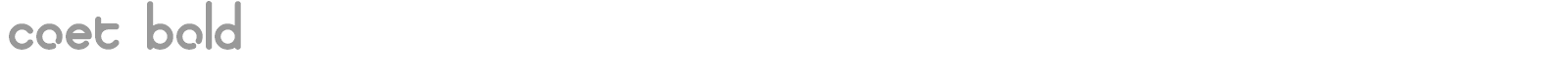 Coet font preview